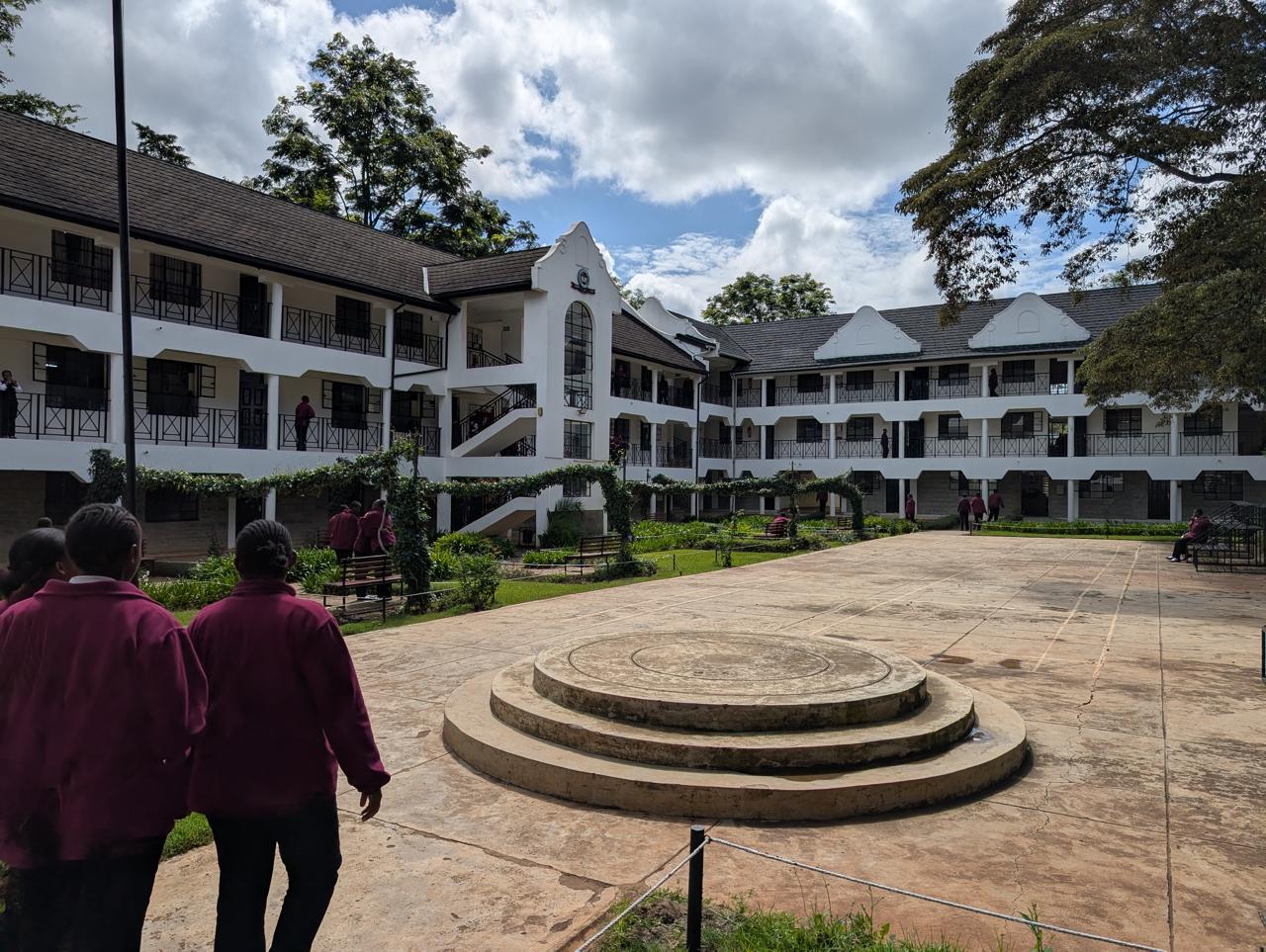 Administration block and classrooms at the Girls' Senior School