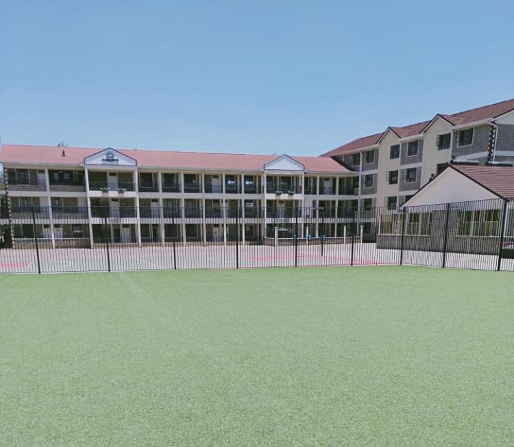 Ngong Road Campus buildings and field