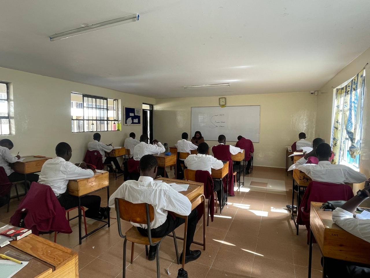 Classroom at the Boys' Senior School