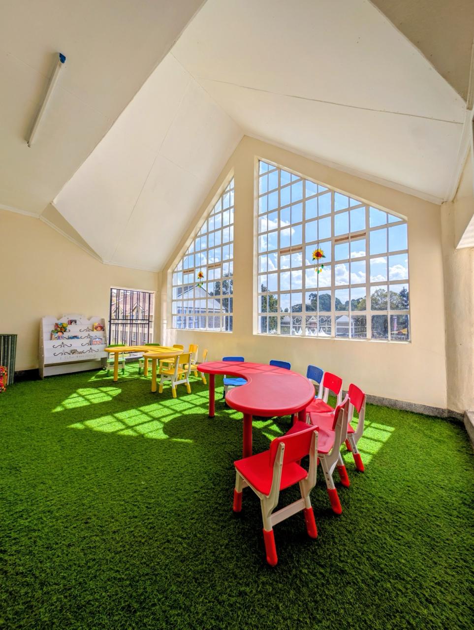 Early learning reading room at Karen Campus