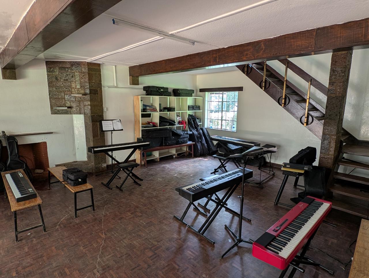 Music room at the Girls' Senior School